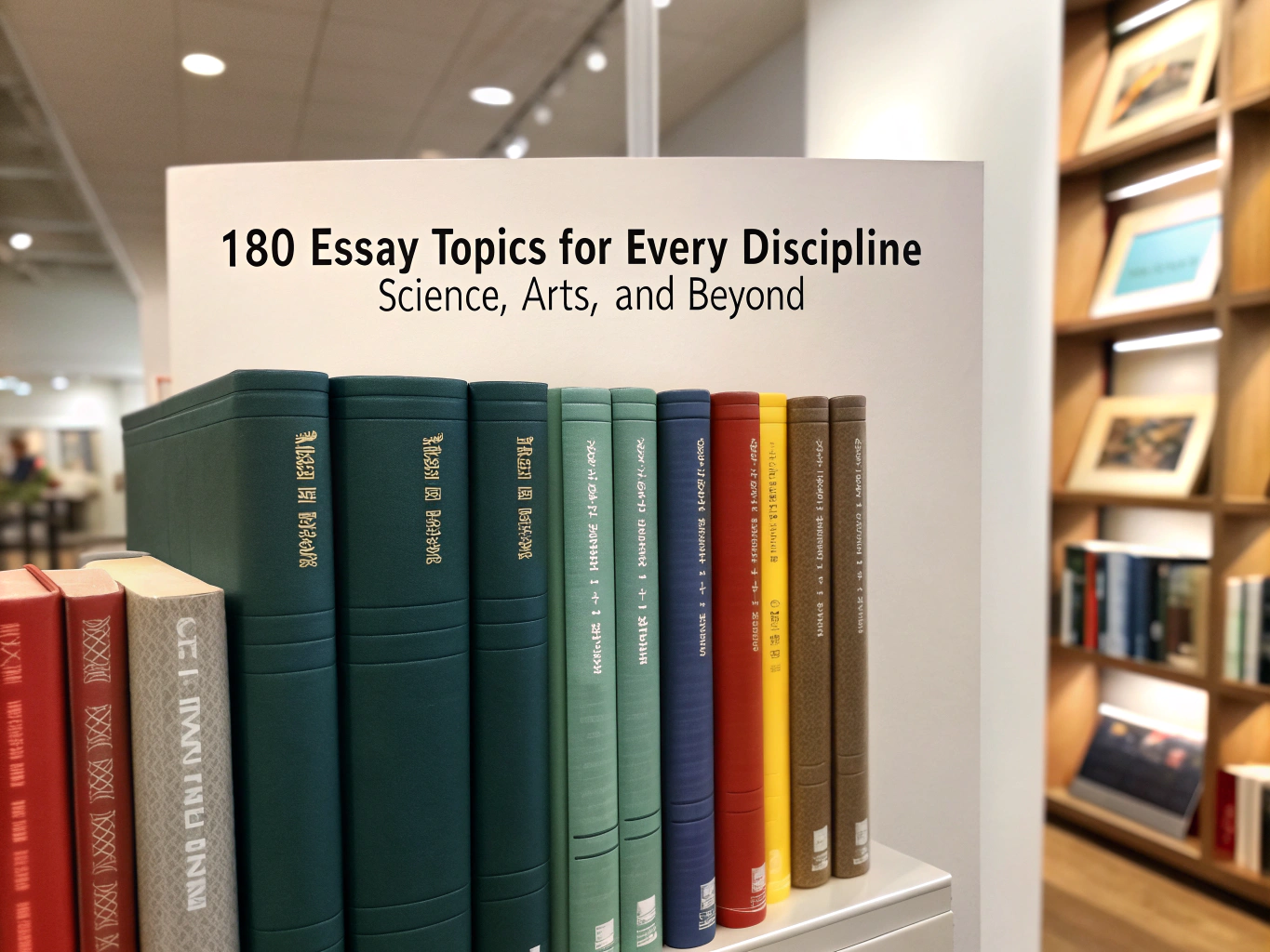 100 Essay Topics for Every Discipline: Science, Arts, and Beyond