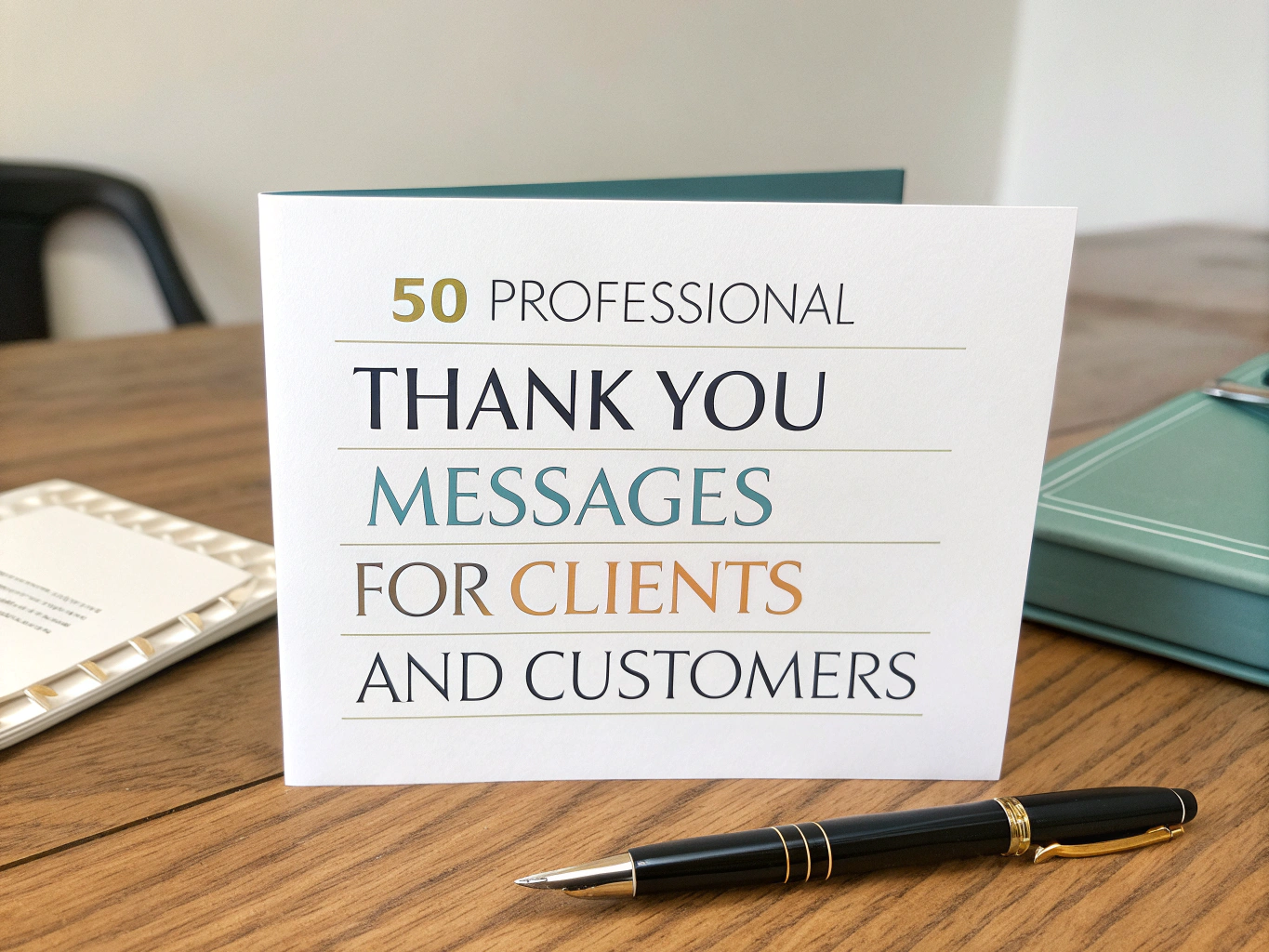 50 Professional Thank You Messages for Clients and Customers