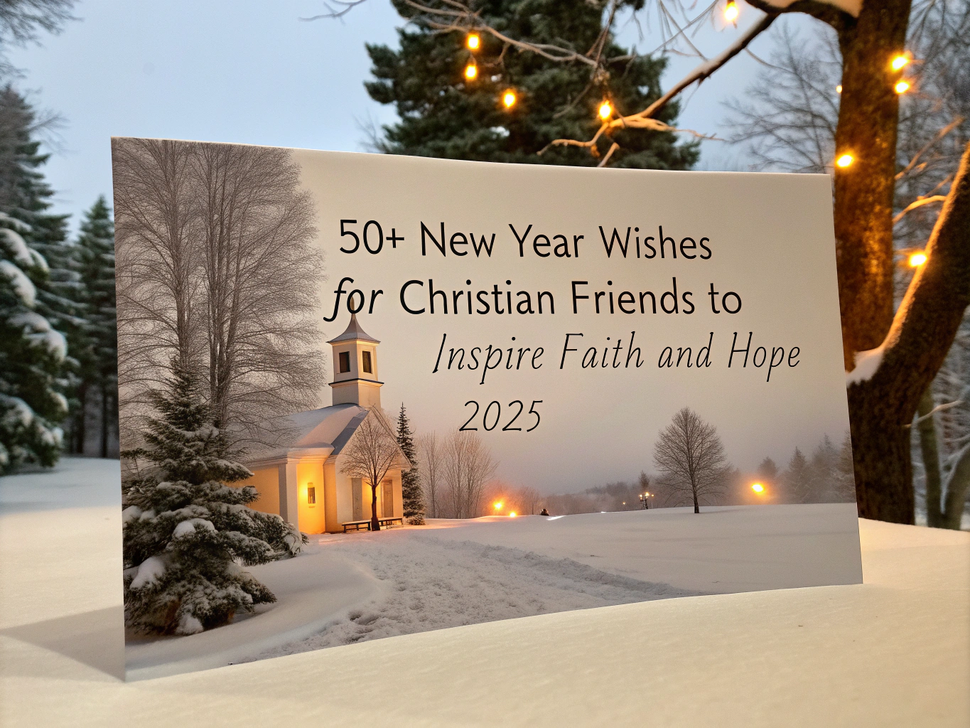 50+ New Year Wishes for Christian Friends to Inspire Faith and Hope 2025