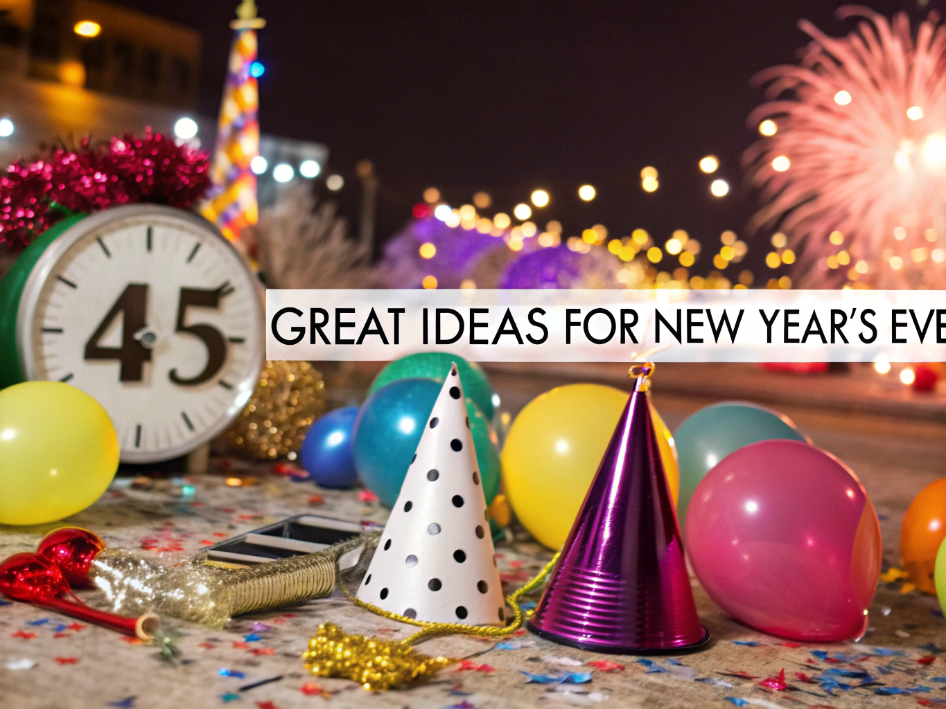 What to Do on New Year's Eve: 45 Great Ideas