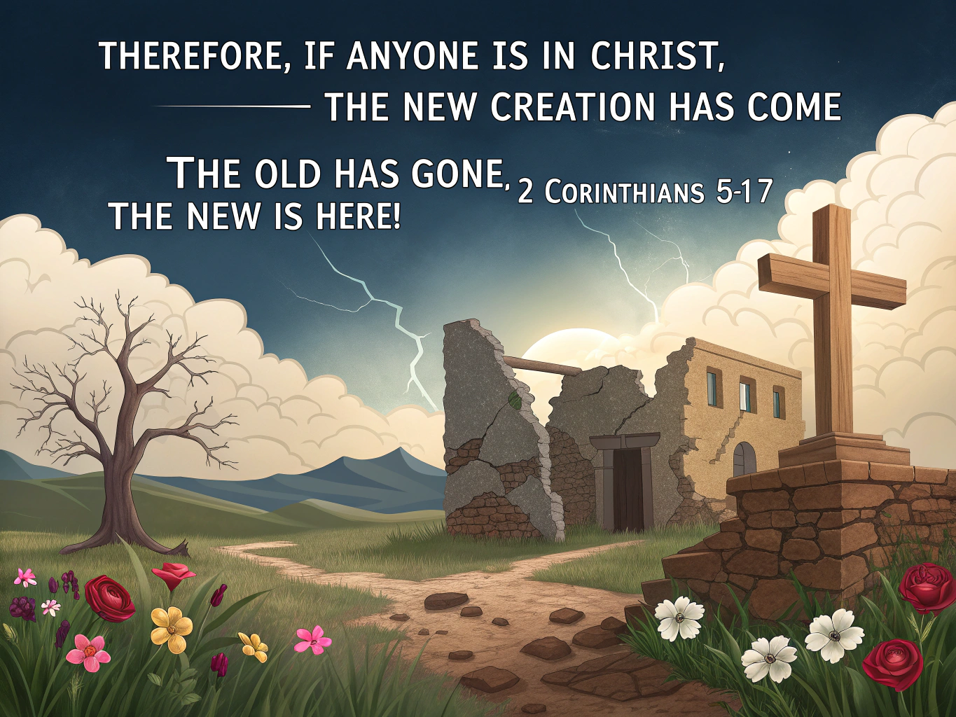 “Therefore, if anyone is in Christ, the new creation has come: The old has gone, the new is here!” – 2 Corinthians 5:17