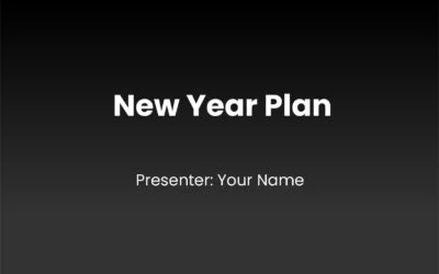 New Year Plan