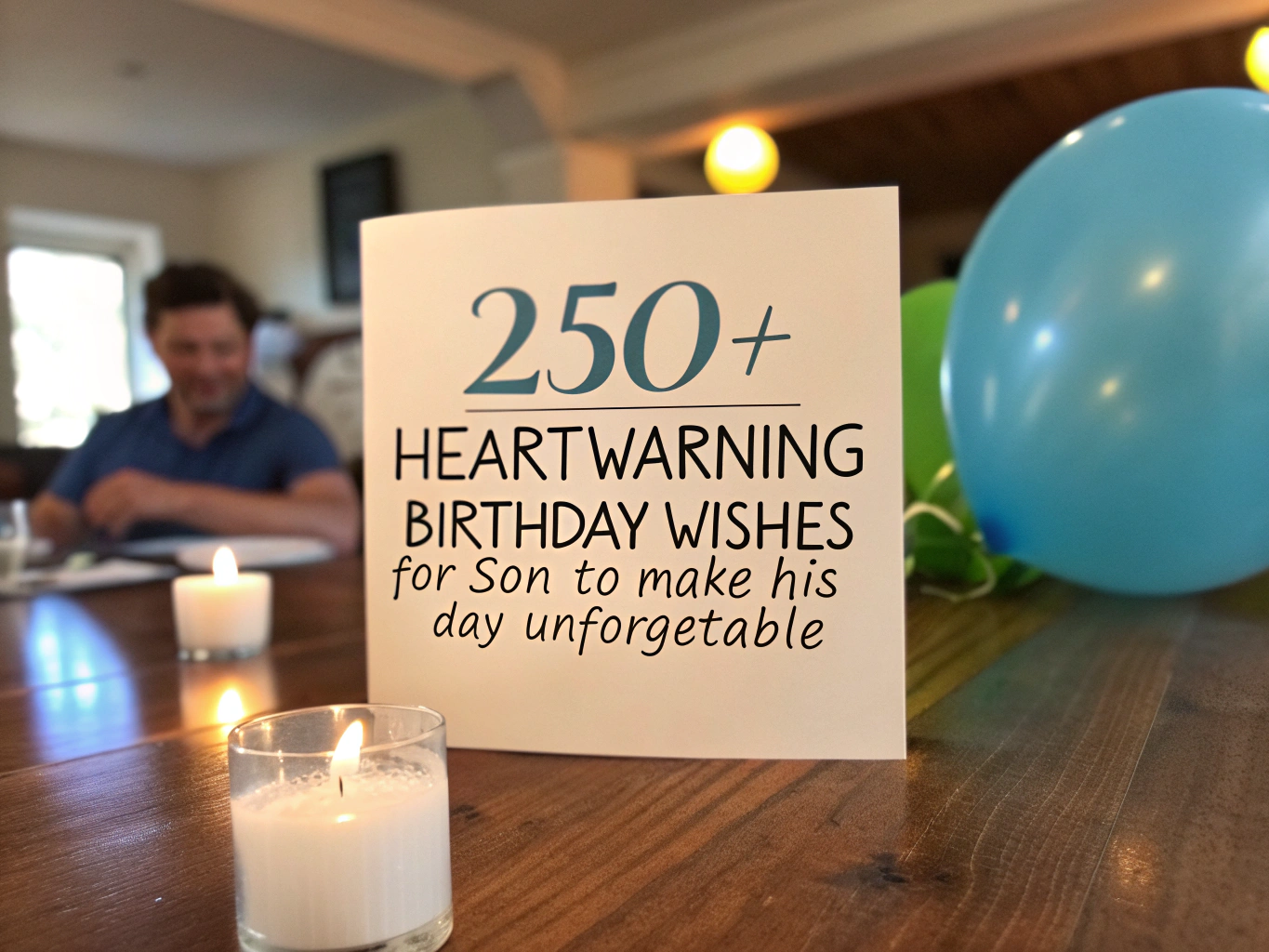 250+ Heartwarming Birthday Wishes for Son to Make His Day Unforgettable