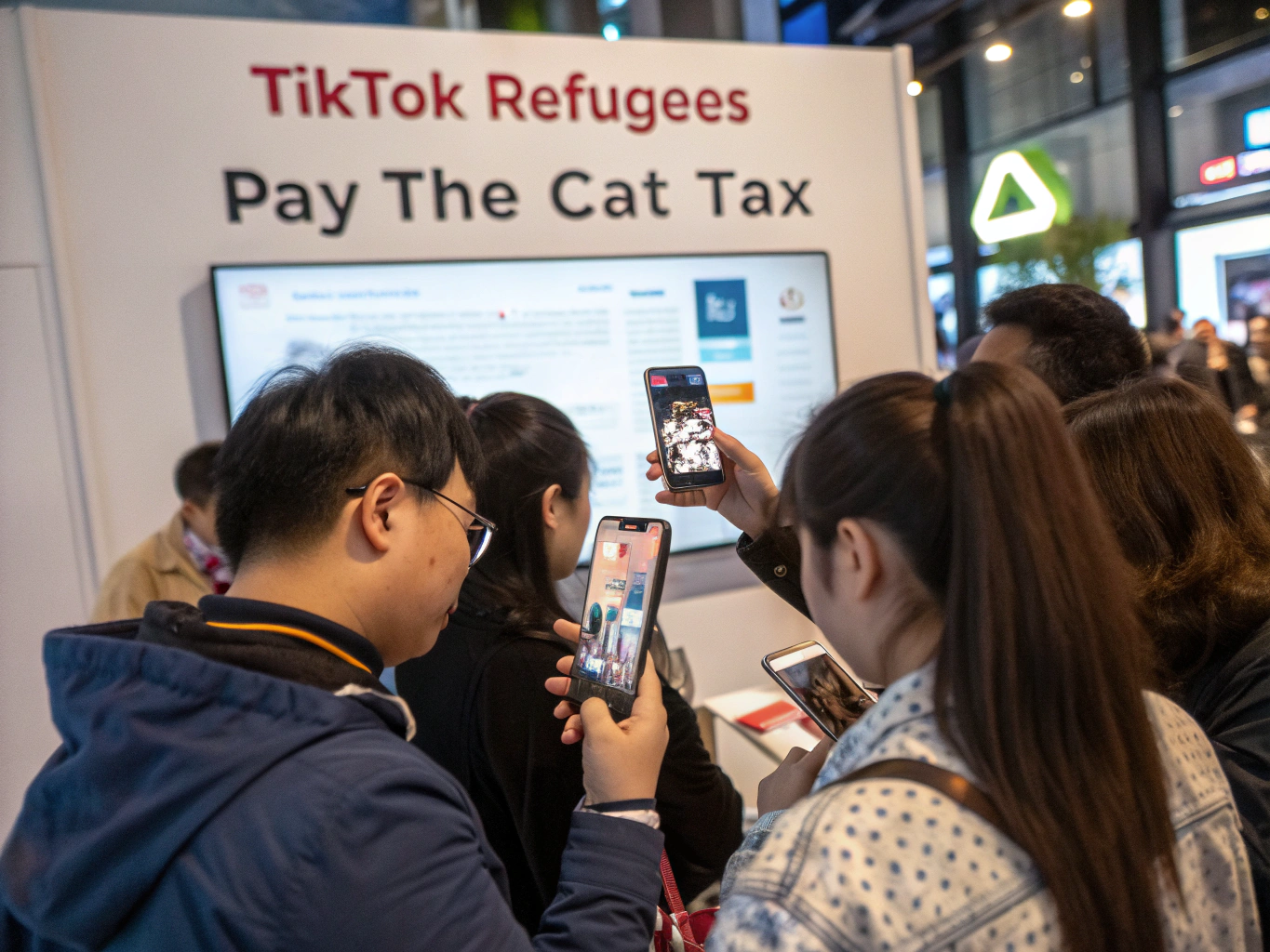 TikTok refugees Flock to Xiaohongshu to 'Pay the Cat Tax'