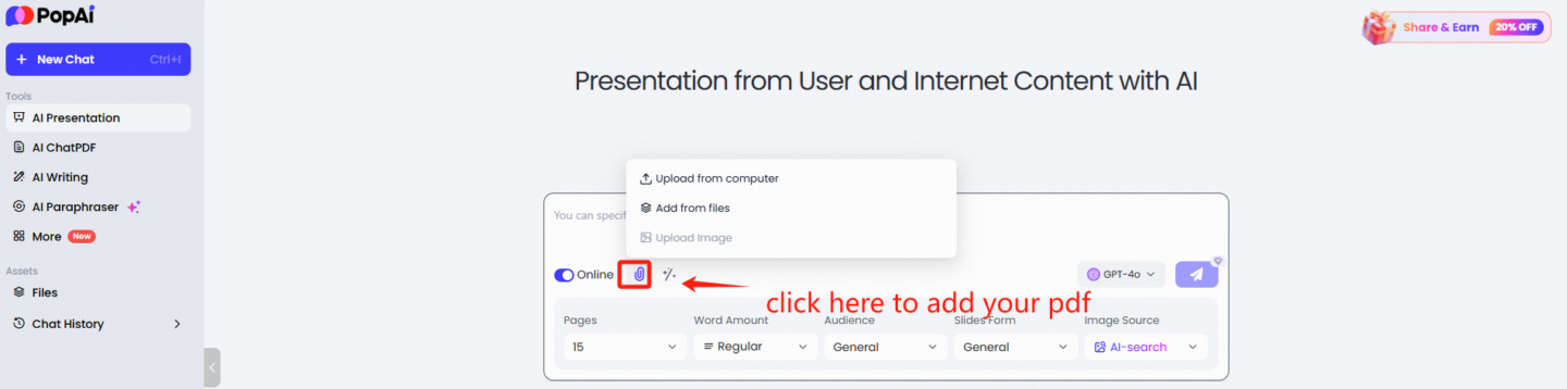 The Best Way: Use AI Presentation Tool to Convert PDF to Slides with One Click