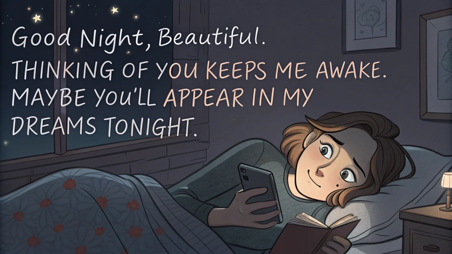 4. Good Night Messages for a Crush