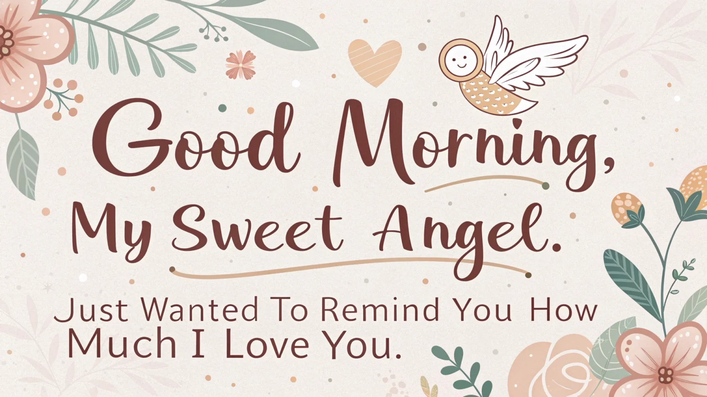 4. Sweet Good Morning Messages for Your Wife