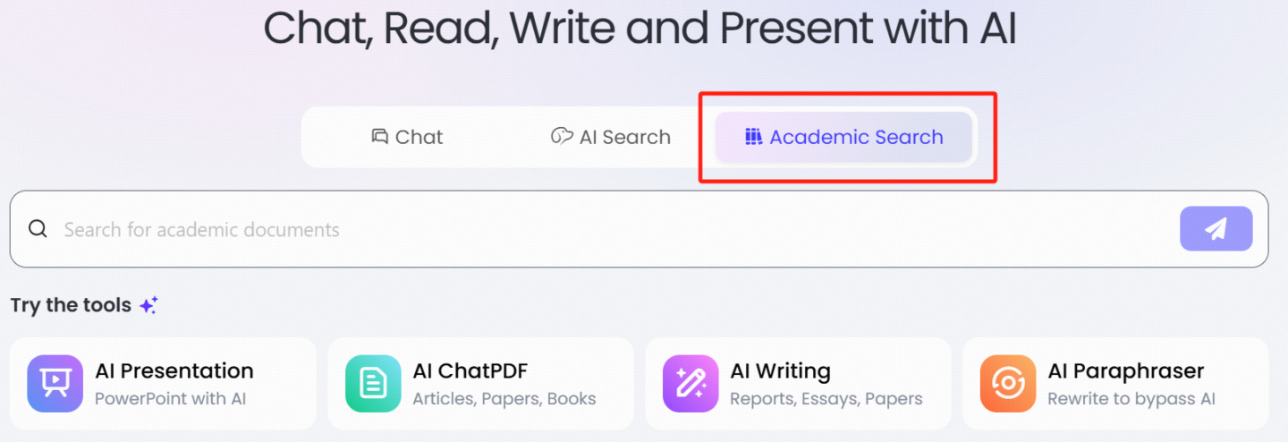 1. Academic Search: Empower Teachers with Efficient Research Tools