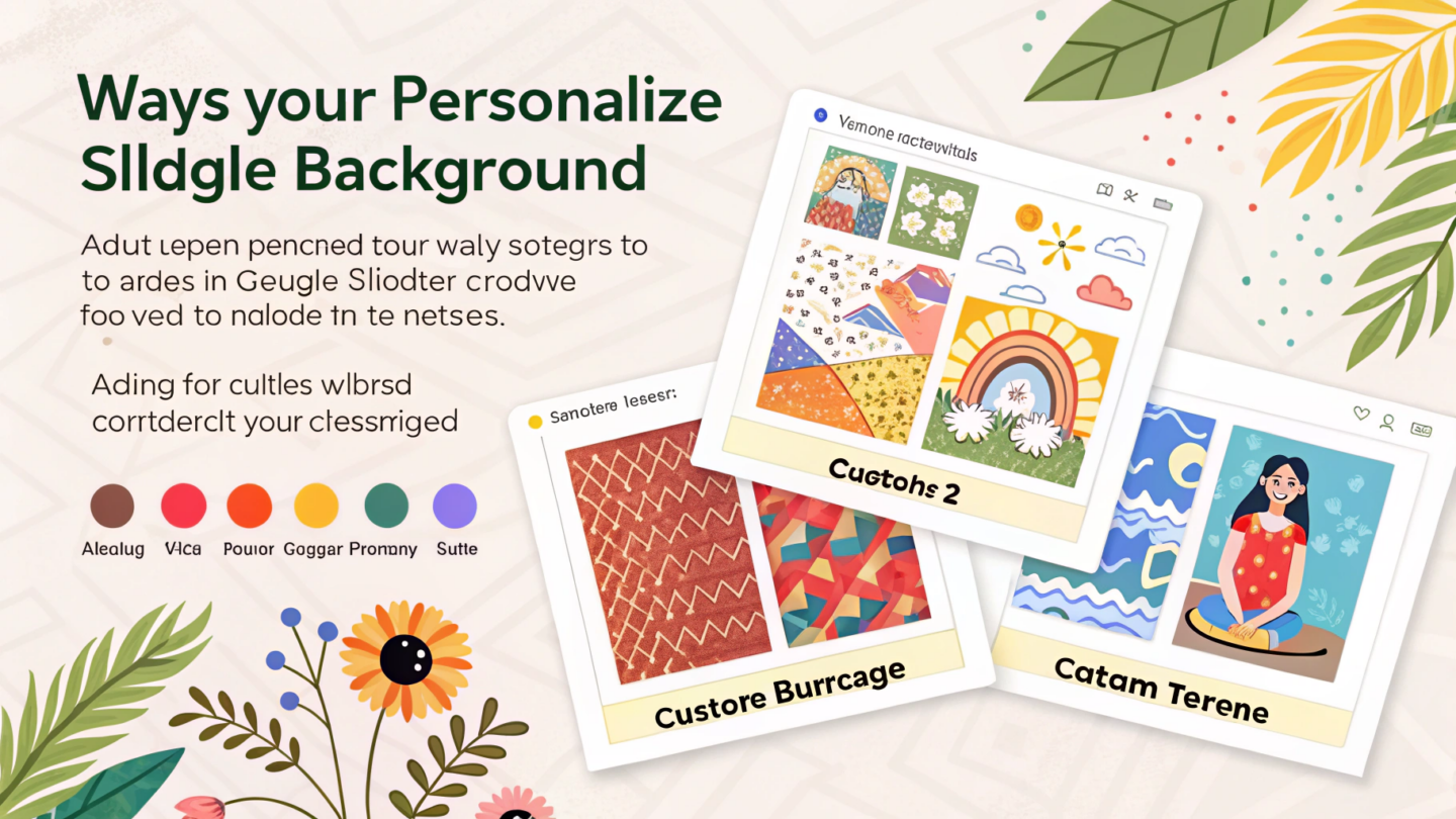 Different Ways to Personalize Your Google Slides Background