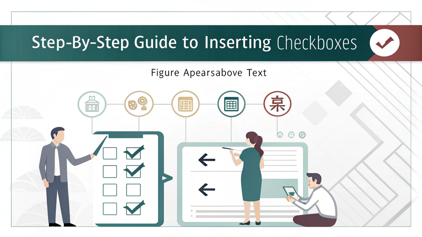 Step-by-Step Guide to Inserting Checkboxes
、