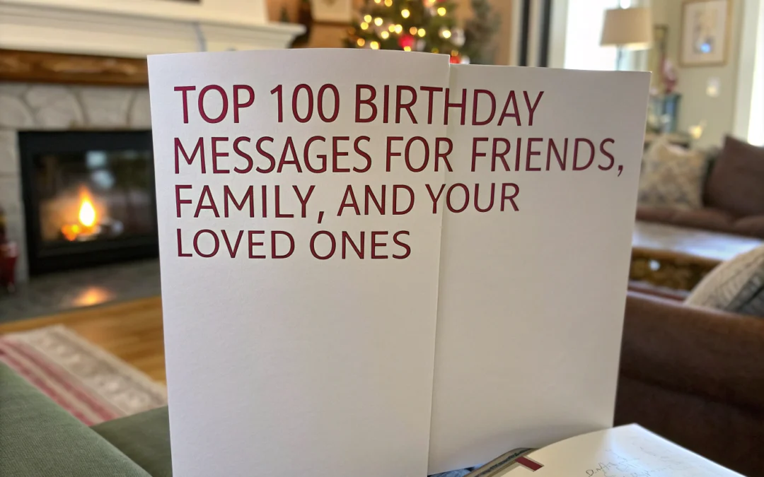 Top 100 Birthday Messages for Friends, Family, and Your Loved Ones 2025