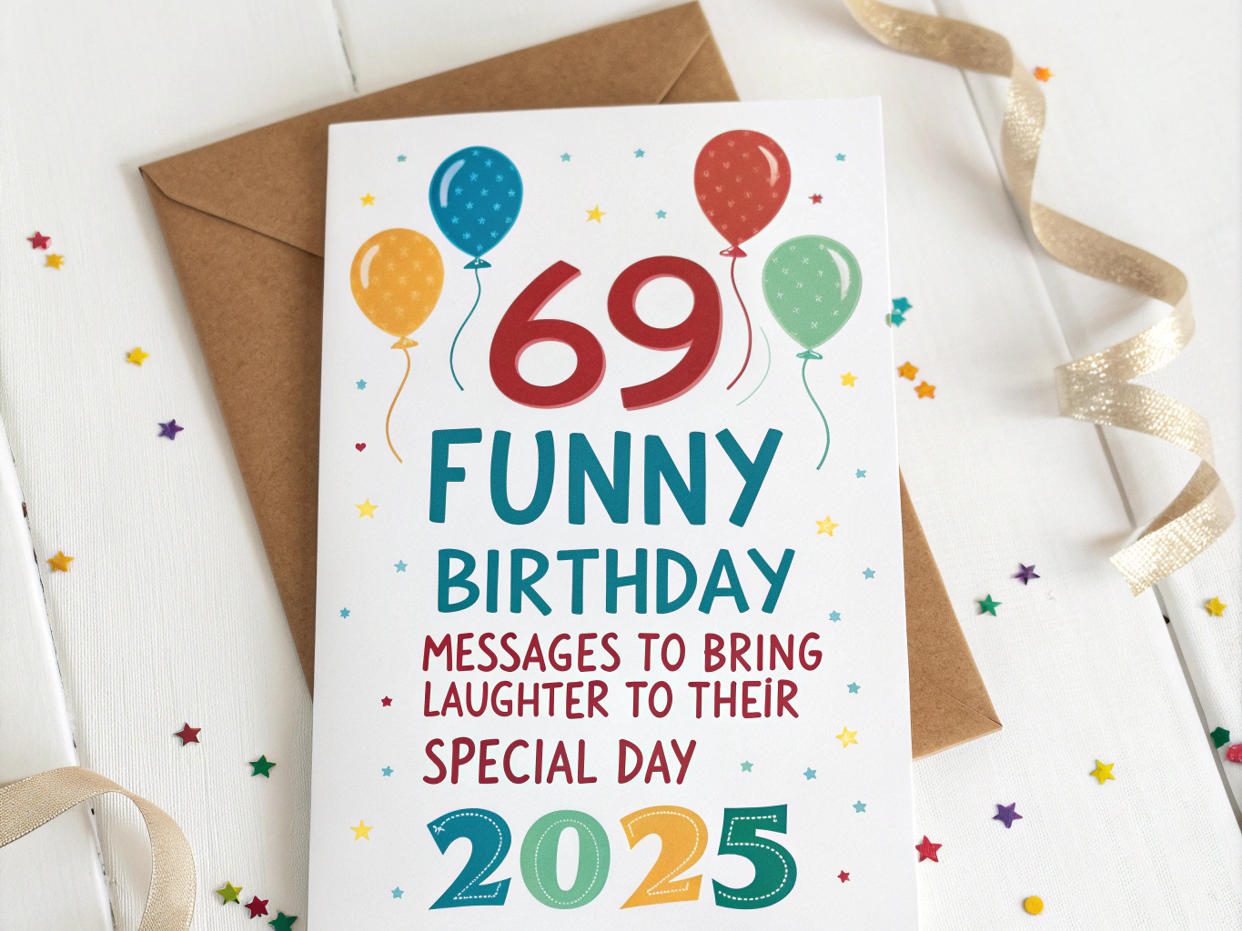 69 Funny Birthday Messages to Bring Laughter to Their Special Day