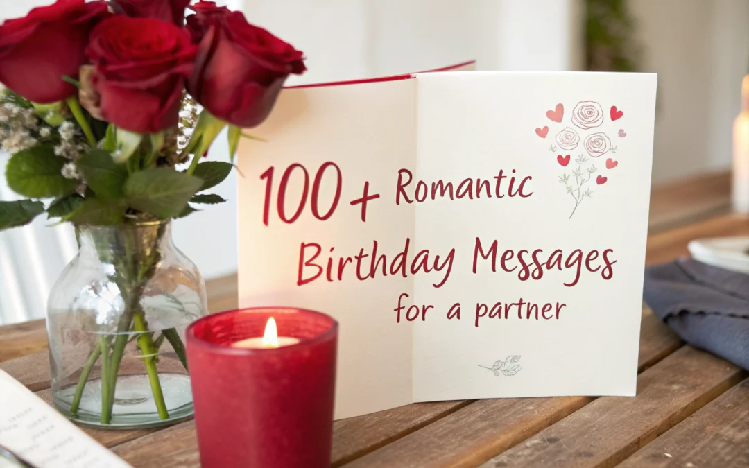 100+ Romantic Birthday Messages for Your Partner to Show Love and Affection 2025