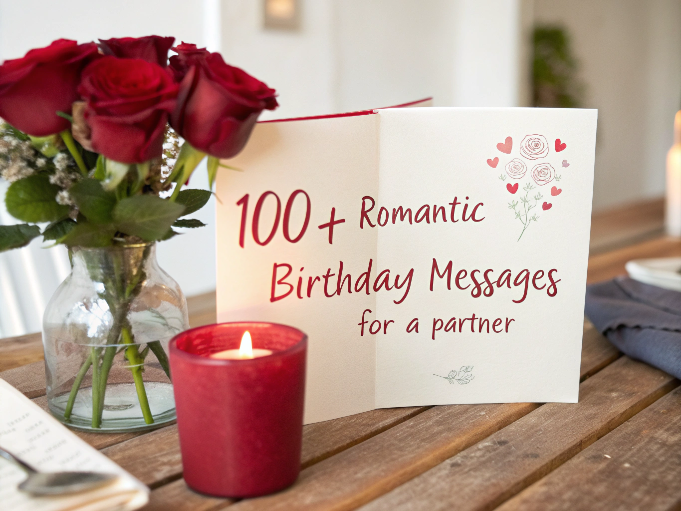 100+ Romantic Birthday Messages for Your Partner to Show Love and Affection