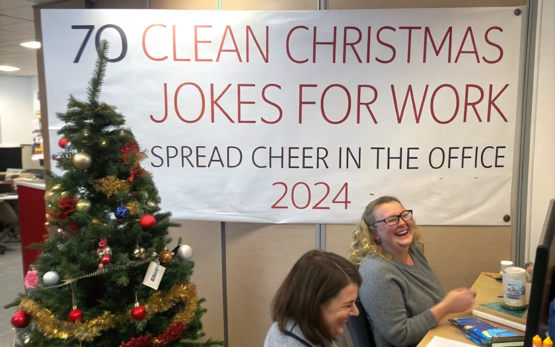 70 Clean Christmas Jokes for Work: Spread Cheer in the Office 2024