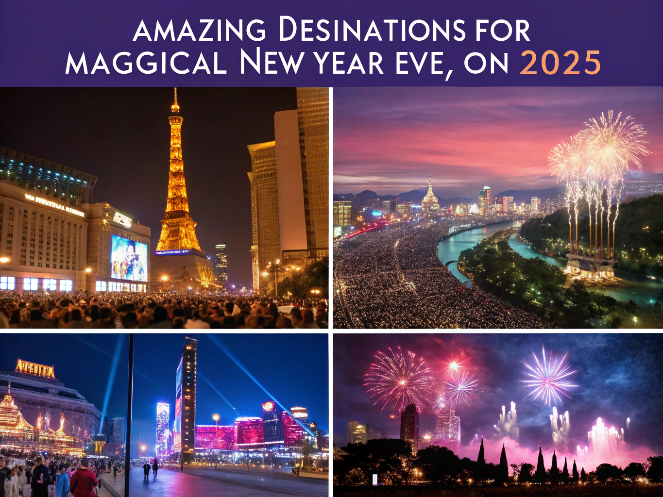 9 Amazing Destinations for a Magical New Year’s Eve Experience 2025