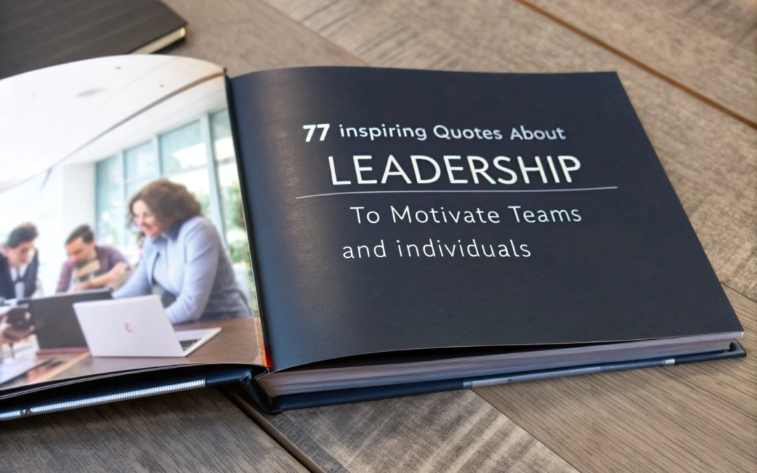 77 Inspiring Quotes About Leadership to Motivate Teams and Individuals