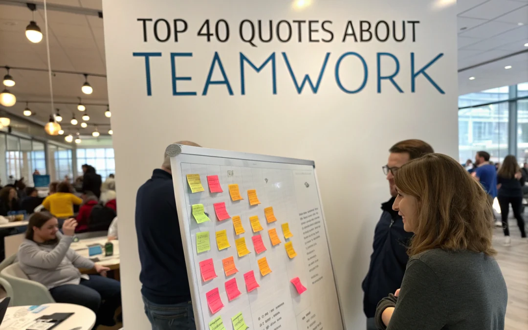 Top 40 Quotes About Teamwork to Build Stronger Teams