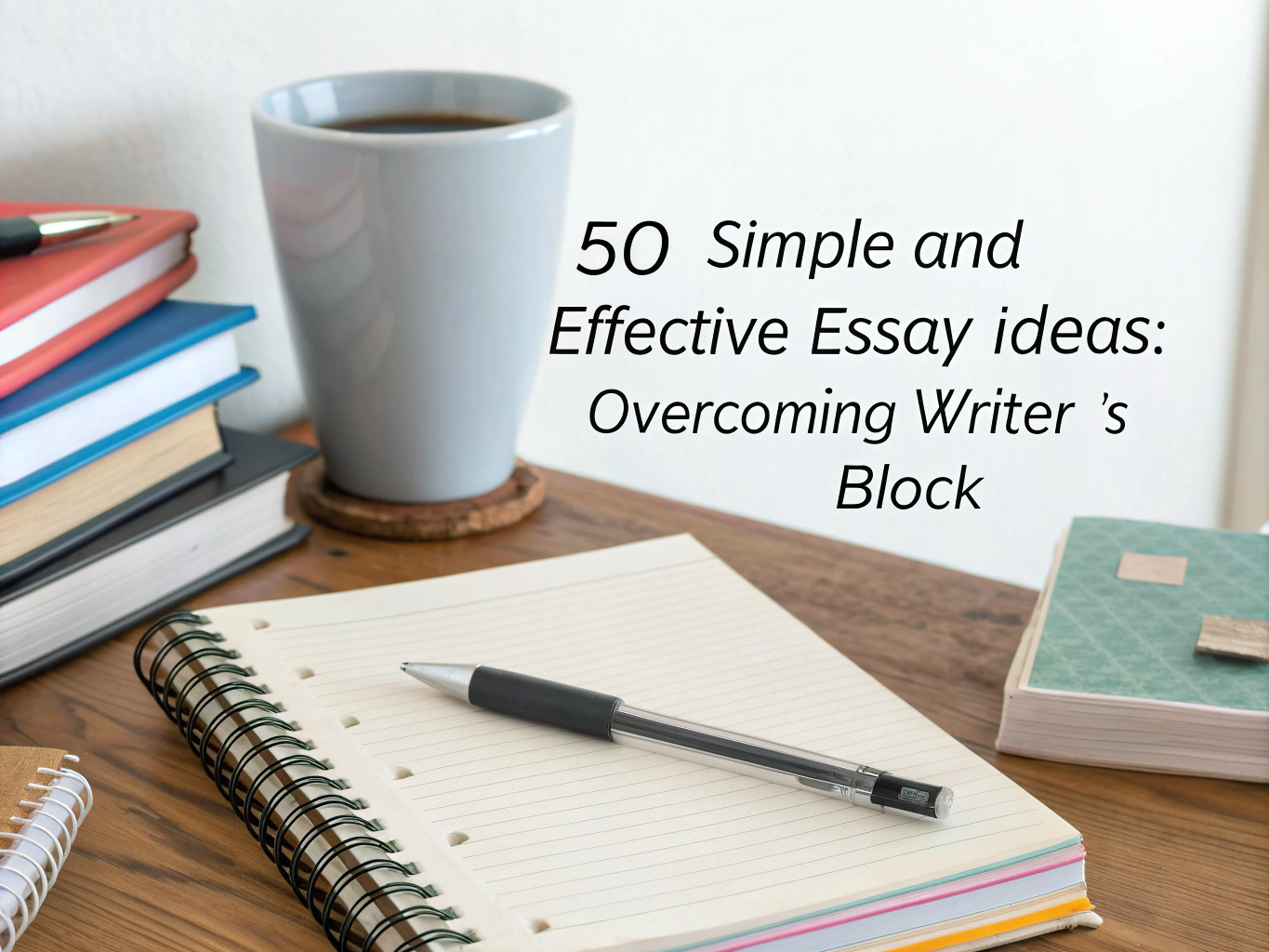 50 Simple and Effective Essay Ideas: Overcoming Writer’s Block