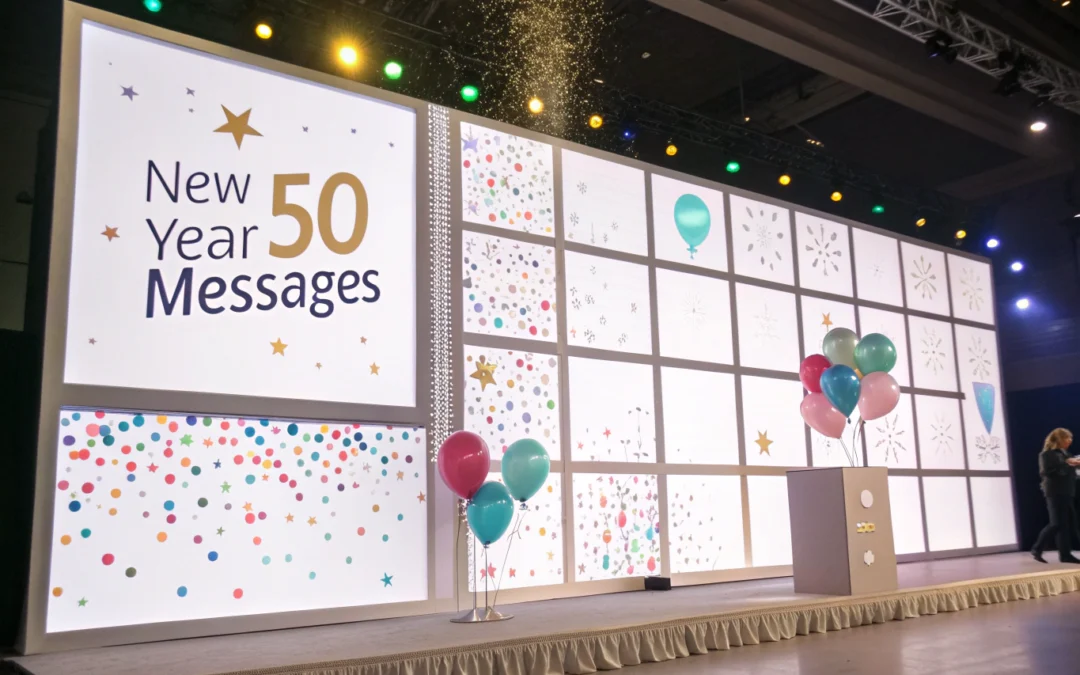 50 Short and Sweet New Year Messages for Social Media Posts 2025