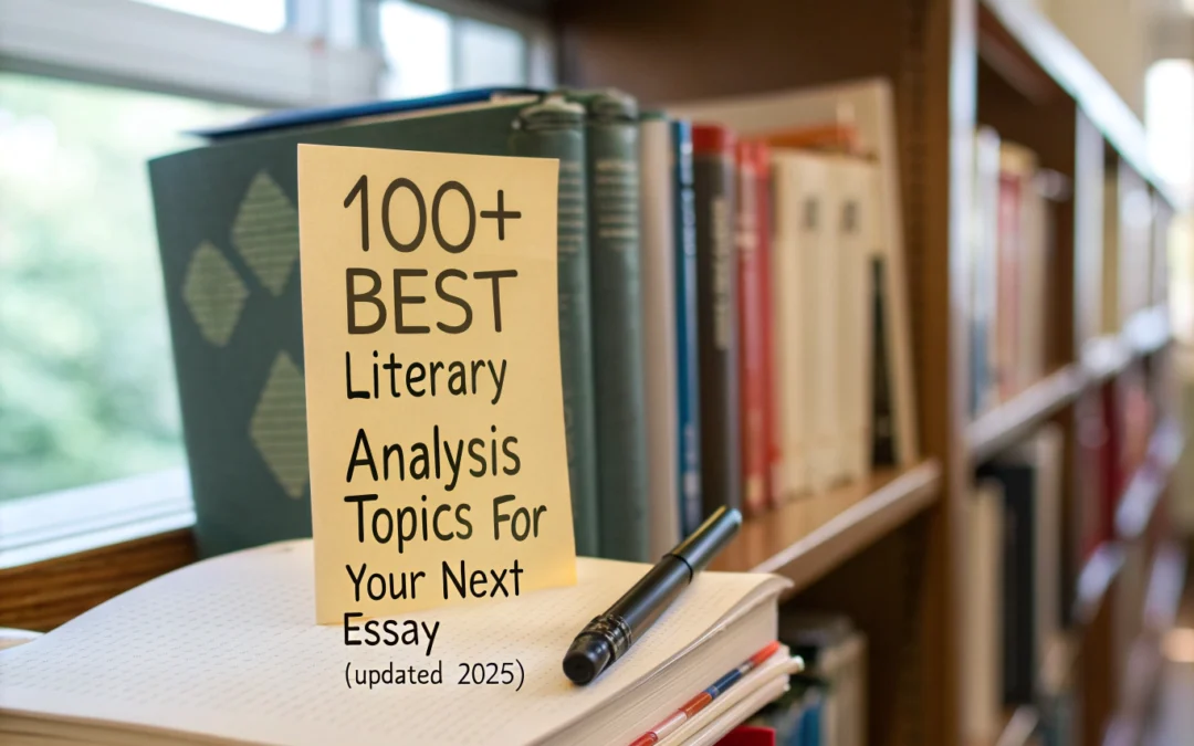 100+ Best Literary Analysis Topics for Your Next Essay (Updated 2025)