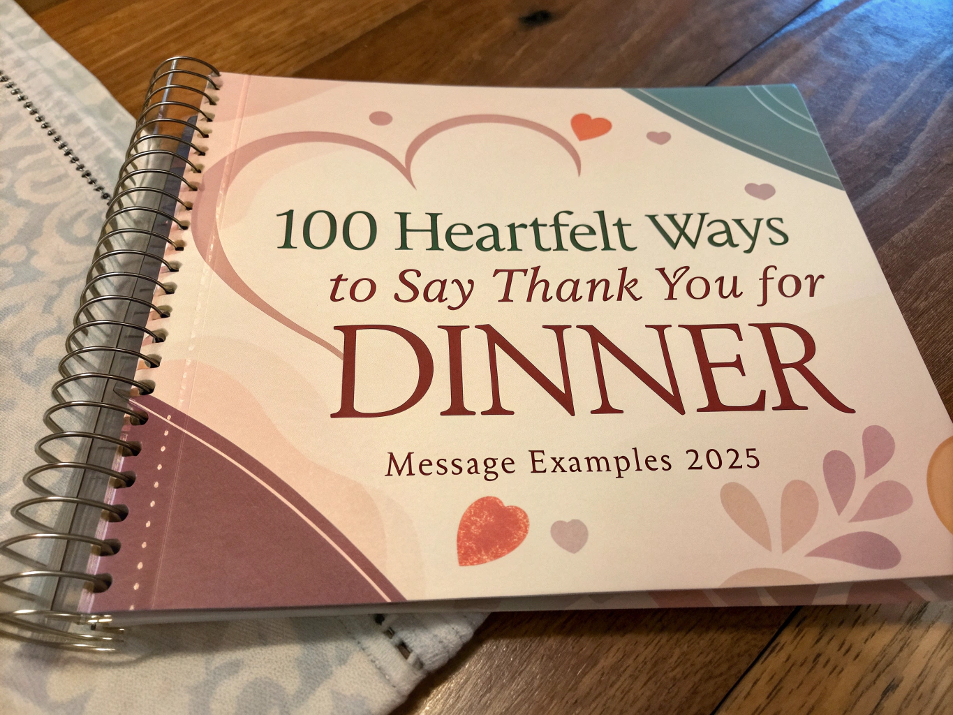 100 Heartfelt Ways to Say Thank You for Dinner: Message Examples 2025