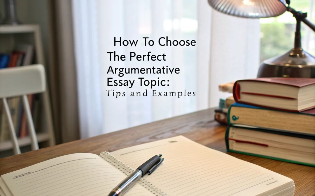 How to Choose the Perfect Argumentative Essay Topic: Tips and Examples