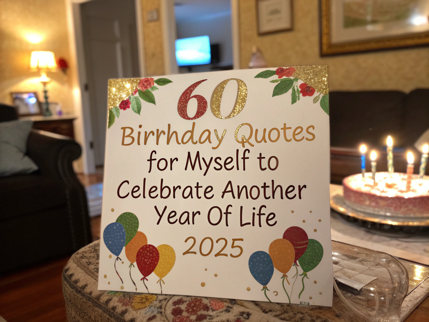 60 Birthday Quotes for Myself to Celebrate Another Year of Life 2025