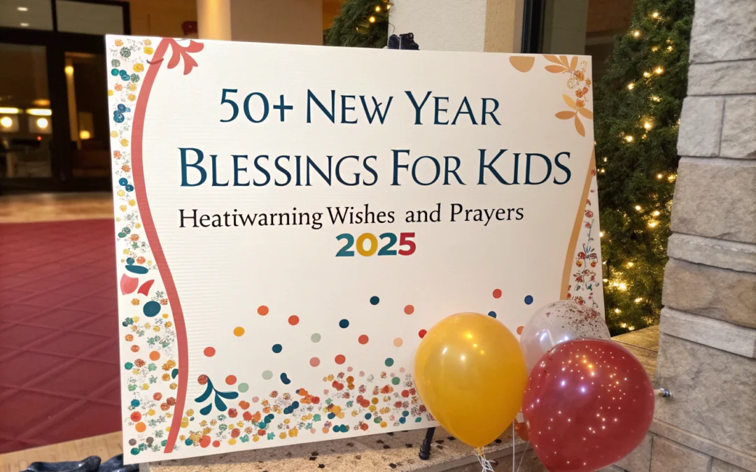 50+ New Year Blessings for Kids: Heartwarming Wishes and Prayers 2025