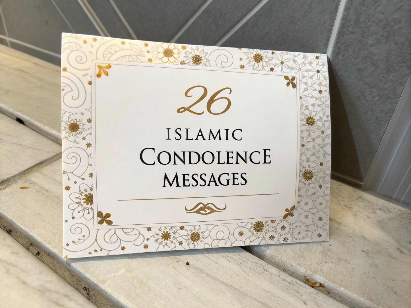 26 Islamic Condolence Messages to Offer Comfort and Prayers