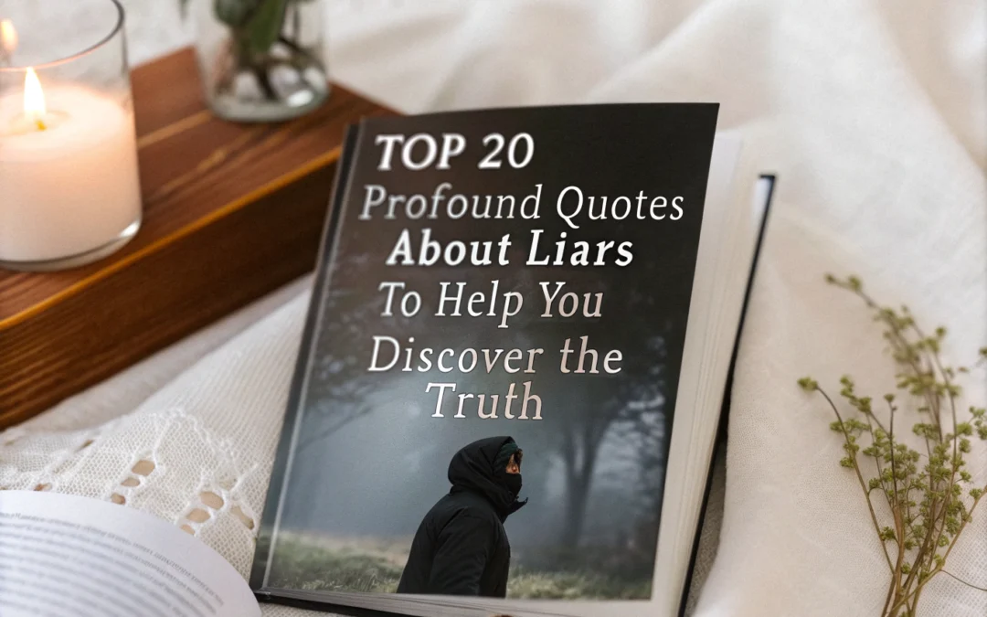 Top 20 Profound Quotes About Liars to Help You Discover the Truth