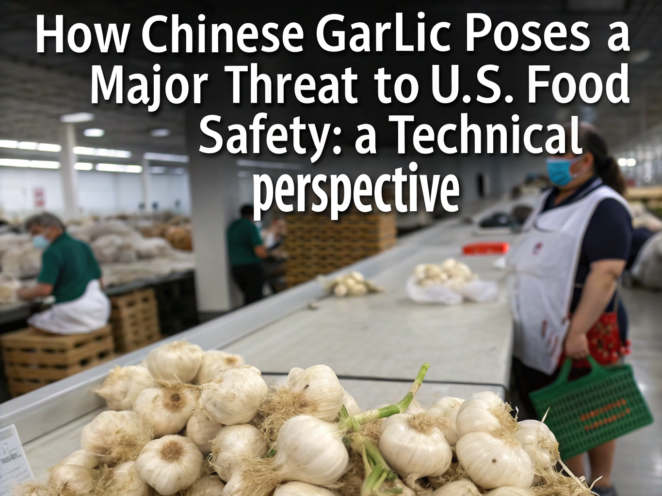 How Chinese Garlic Poses a Major Threat to U.S. Food Safety: A Technical Perspective