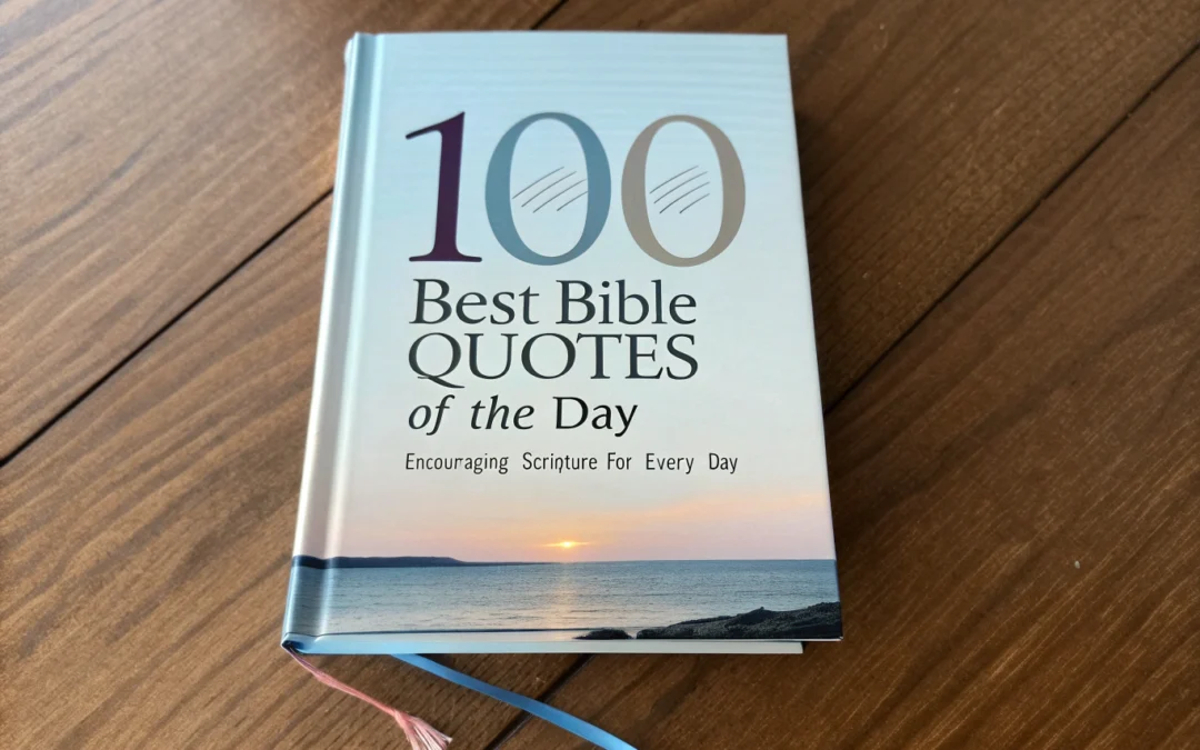 100 Best Bible Quotes of the Day: Encouraging Scripture for Every Day