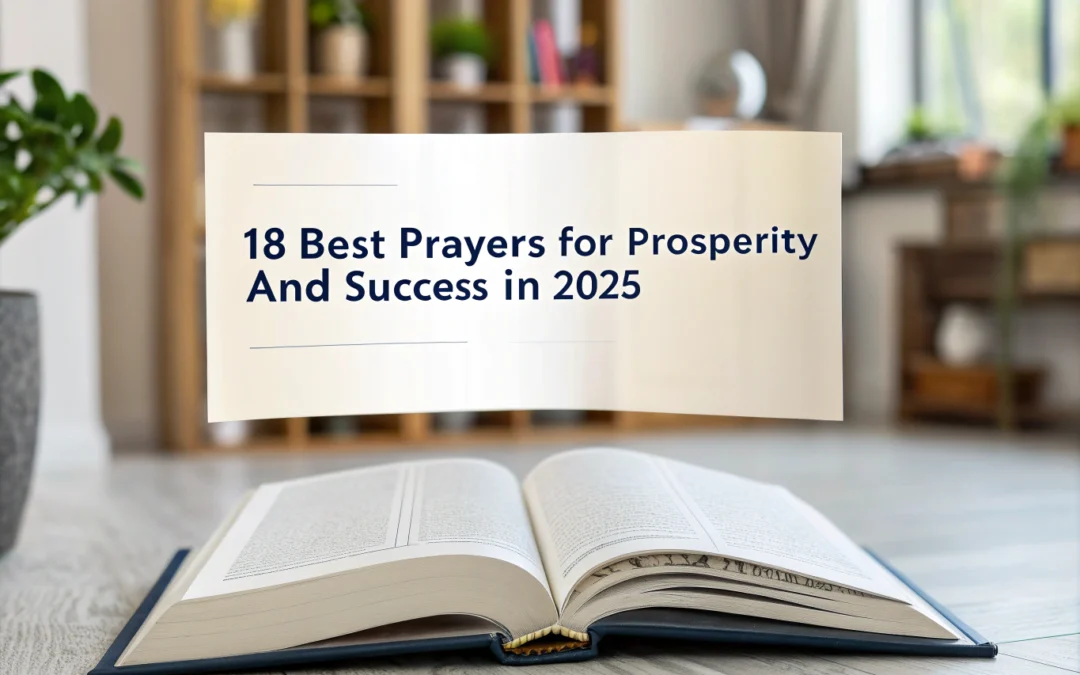 18 Best Prayers for Prosperity and Success in 2025