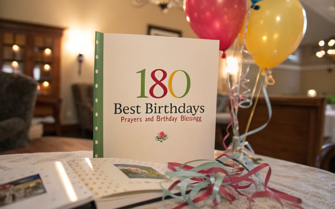 180 Best Birthdays Prayers and Birthday Blessings