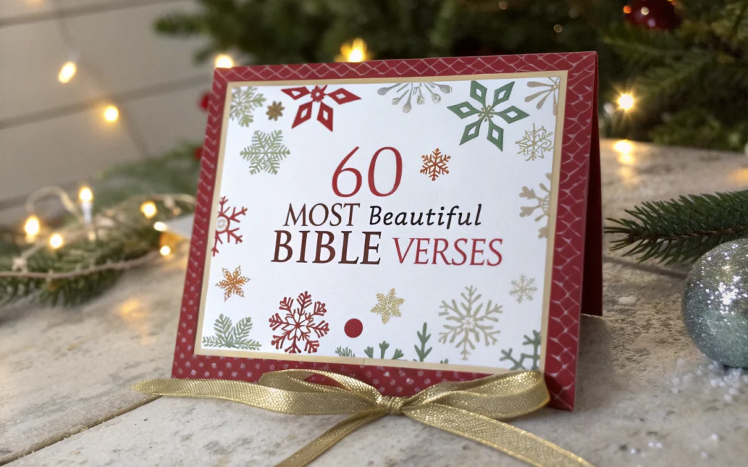 60 Most Beautiful Bible Verses for Christmas Cards