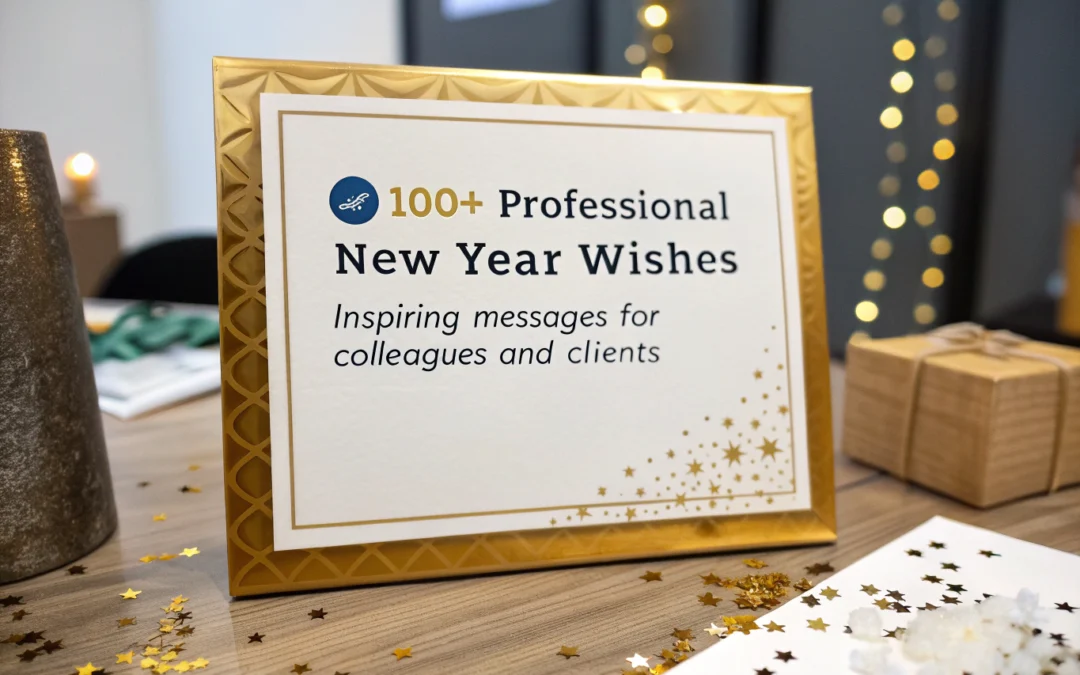 100+ Professional New Year Wishes: Inspiring Messages for Colleagues and Clients (2025)