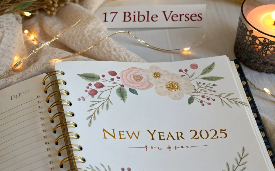 17 Reflection and Hope Bible Verses for the New Year 2025