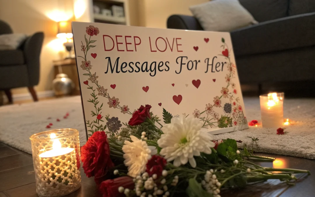 200+ Deep Love Messages for Her: Express Your True Feelings