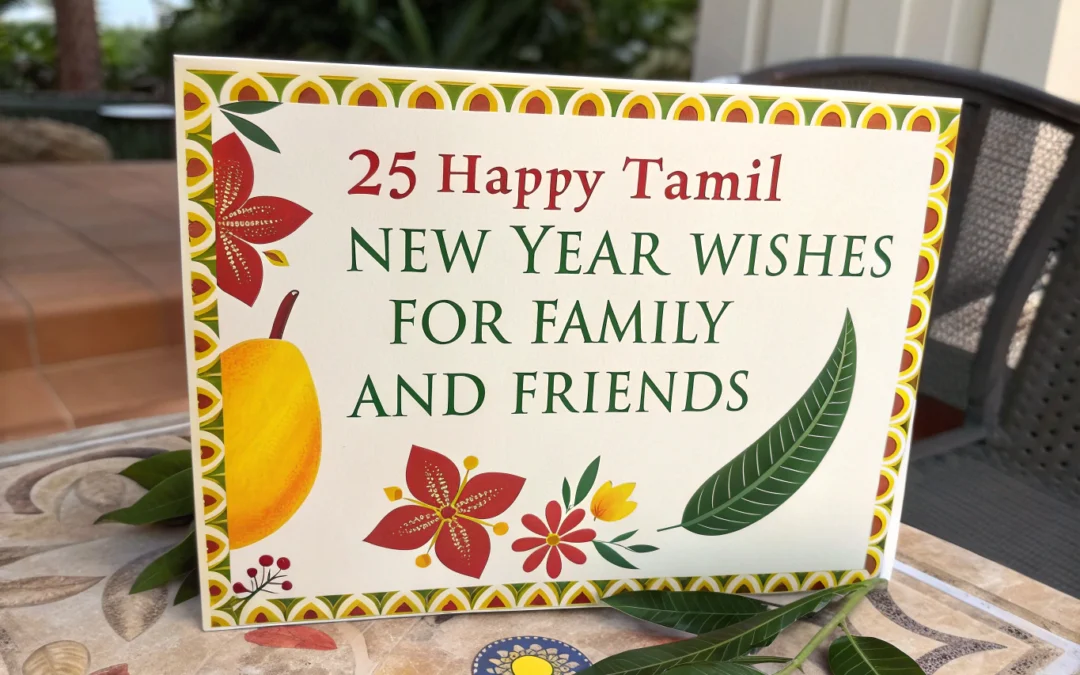 25 Best Happy Tamil New Year Wishes Messages for Family and Friends