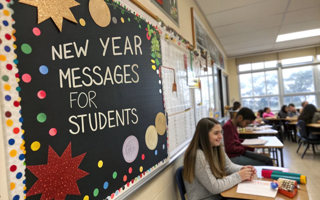 120 Best New Year Message for Students: Inspire and Motivate for the Year Ahead