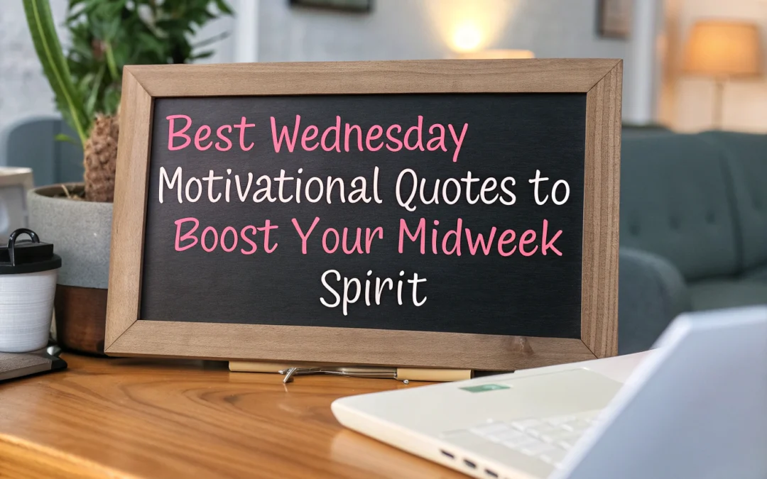 150 Best Wednesday Motivational Quotes with Images to Boost Your Midweek Spirit