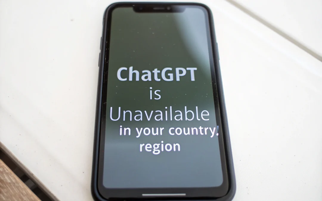 Is ChatGPT Unavailable in Your Country/Region?