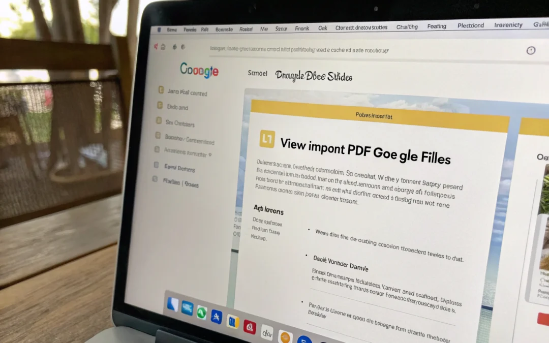 Can I Open a PDF with Google Slides? The Best Solution Explained