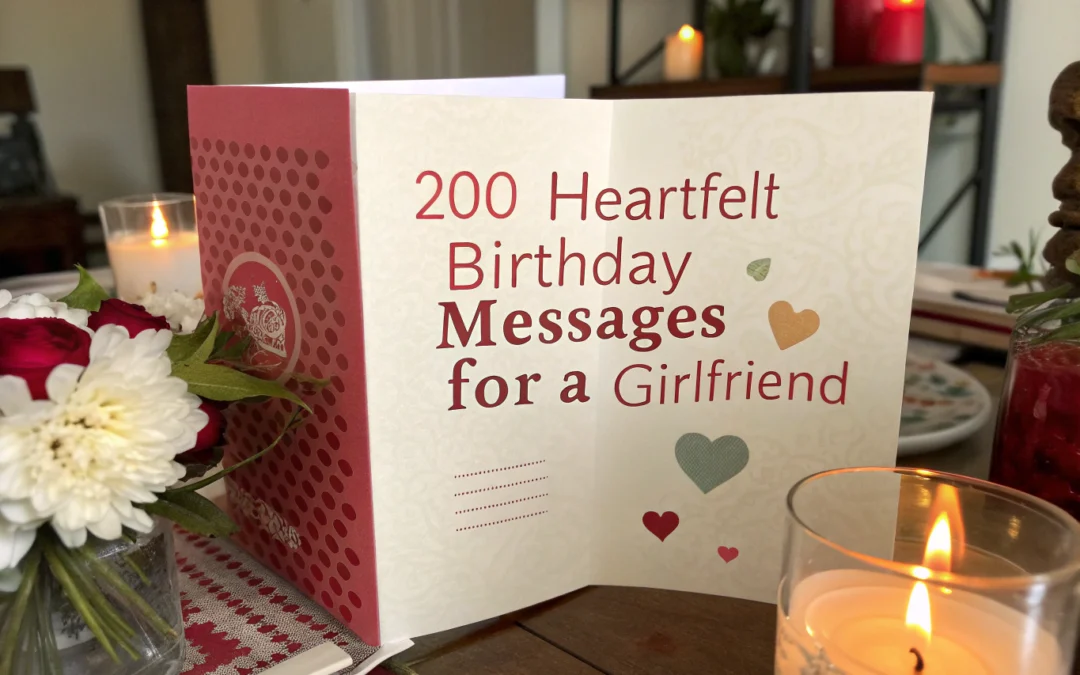 200 Heartfelt Birthday Messages for Girlfriend to Make Her Feel Loved