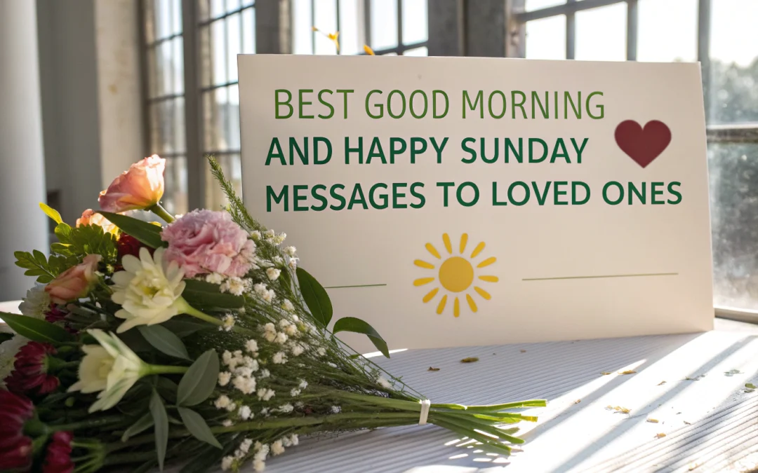 225 Best Good Morning and Happy Sunday Messages to Loved Ones