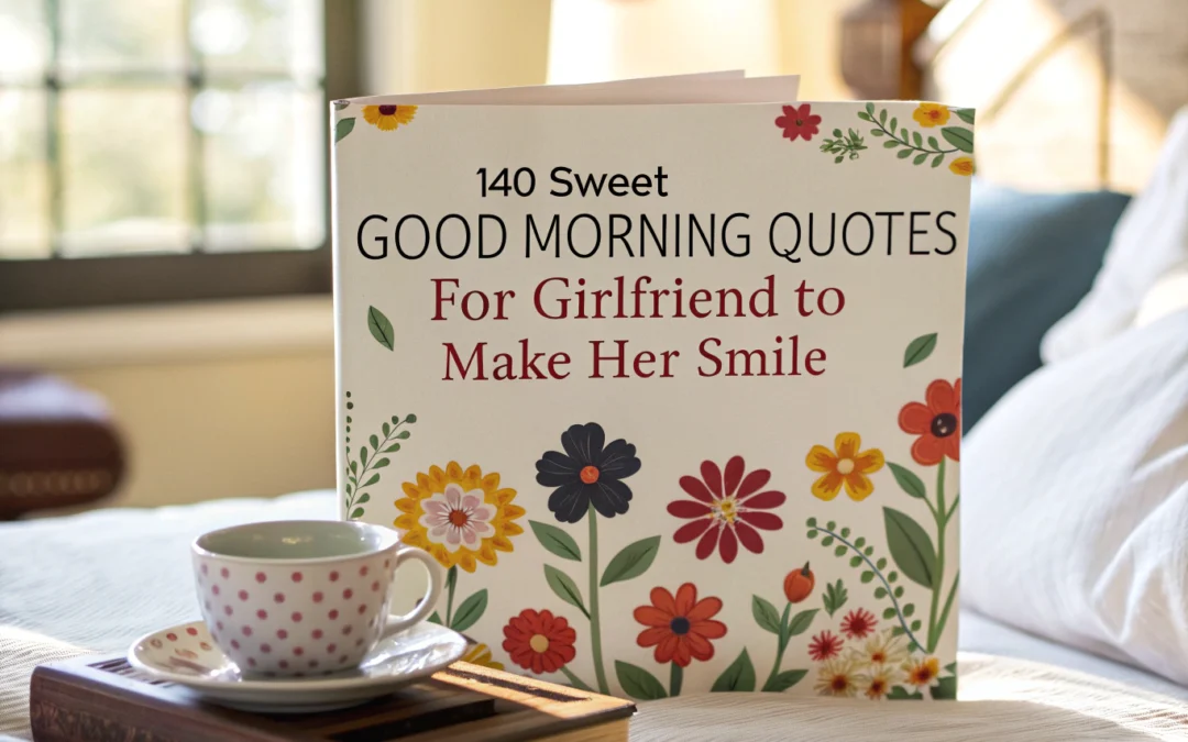 140 Sweet Good Morning Quotes for Girlfriend to Make Her Smile