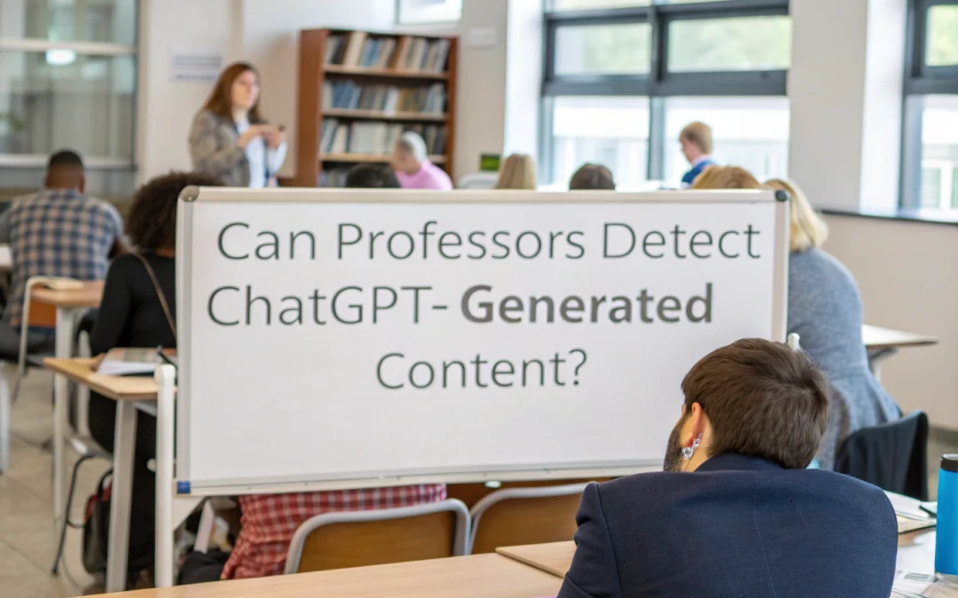 Can Professors Detect ChatGPT-Generated Content?