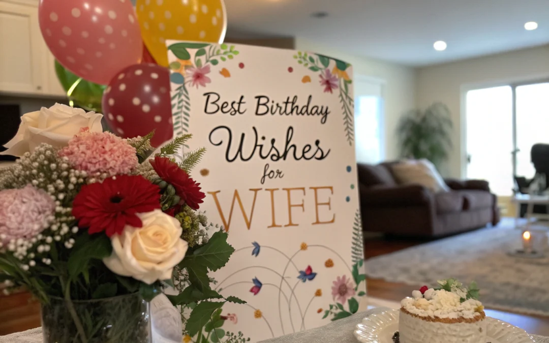 255 Best Birthday Wishes for Wife to Make Her Feel Loved