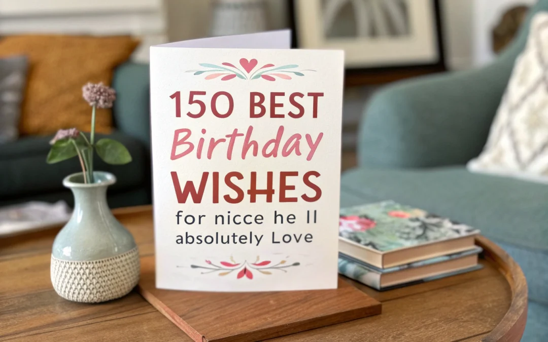 150 Best Birthday Wishes for Niece She’ll Absolutely Love